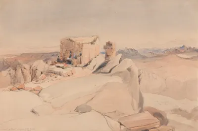 Summit Of Mount Sinai Or Jebel Musa