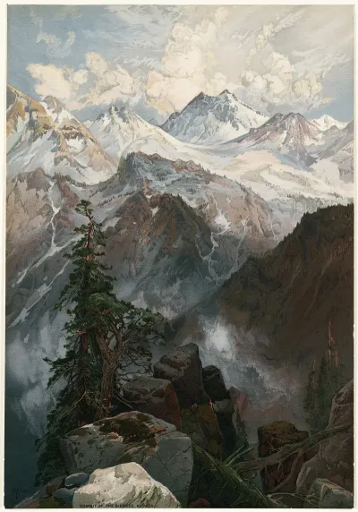 Summit Of The Sierras Nevada