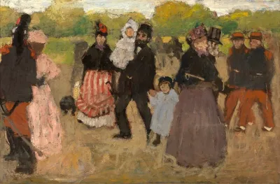 Sunday At The Bois De Boulogne