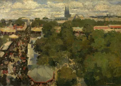 Sunday Fair At Les Invalides