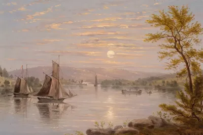 Sunrise On Lake Champlain