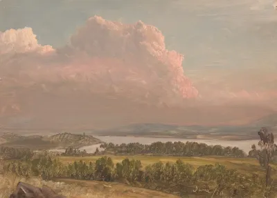 Sunset Across The Hudson Valley