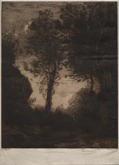 Sunset After Corot