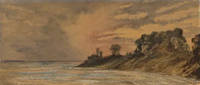 Sunset At Red Spring