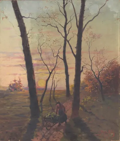 Sunset In Pezinok 2