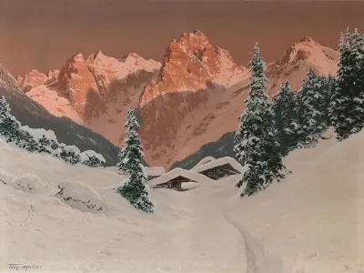 Sunset In The Kaisertal