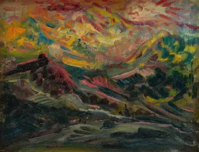 Sunset In The Mountains 2