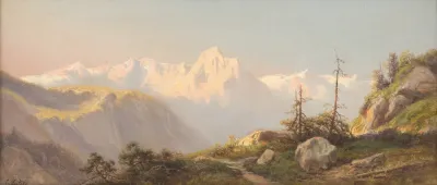 Sunset In The Mountains 4