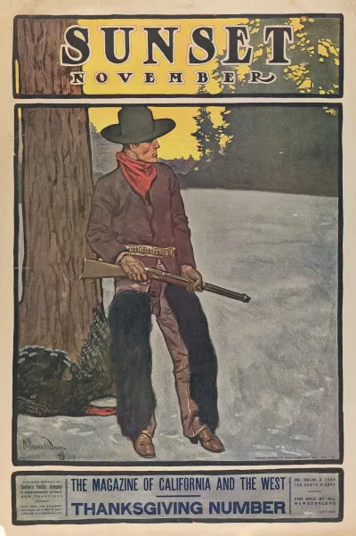 Sunset Magazine Thanksgiving Number November
