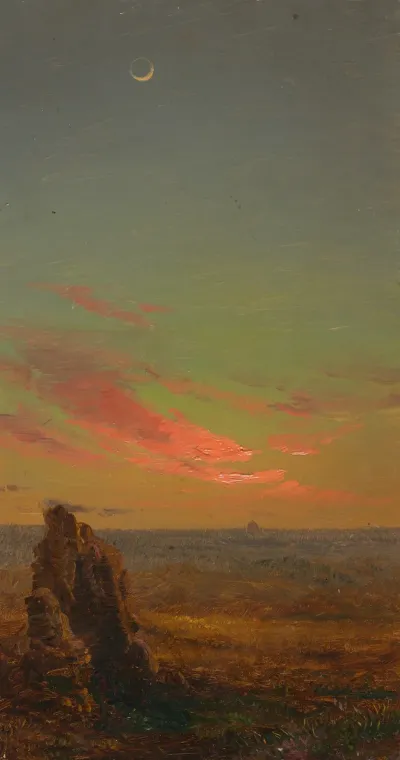 Sunset Near Rome