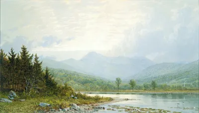 Sunset On Mount Chocorua New Hampshire