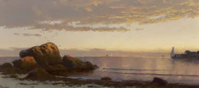 Sunset On The Coast