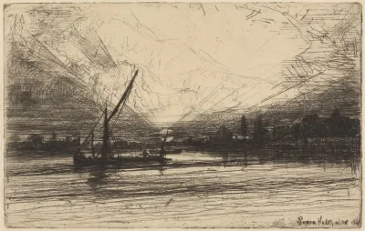 Sunset On The Thames