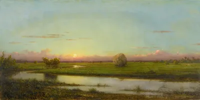 Sunset Over Newburyport Meadows