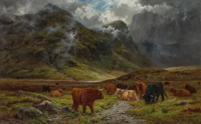 Sunshine After Rain Loch Etive Glencoe