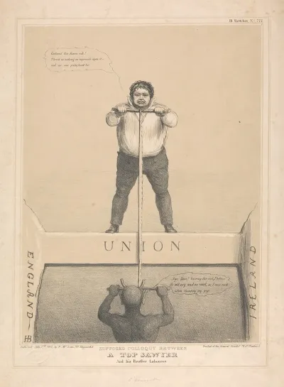 Supposed Colloquy Between A Top Sawyer And His Brother Labourer