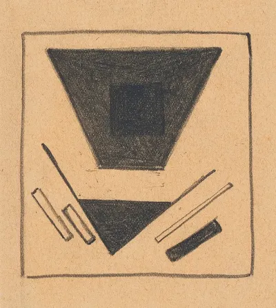 Suprematist Composition Projected Plane