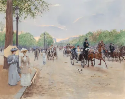 Sur Les Champs Elysees