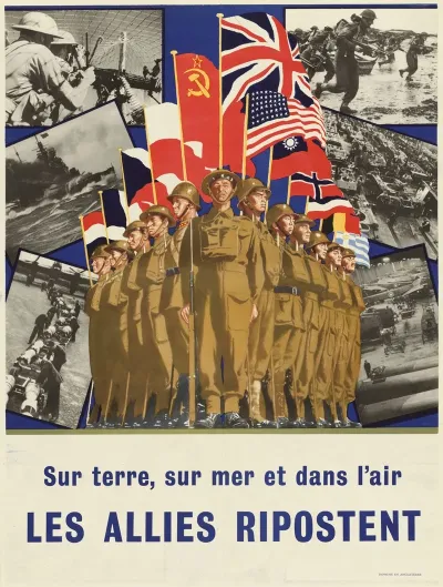 Sur Terre Sur Mer Et Dans Lair Les Allies Ripostent