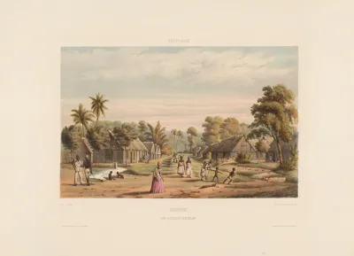 Suriname Een Plantaadge Slavenkamp