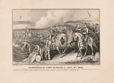 Surrender Of Port Hudson La July 8th 1863