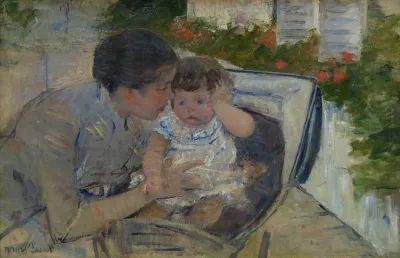 Susan Comforting The Baby