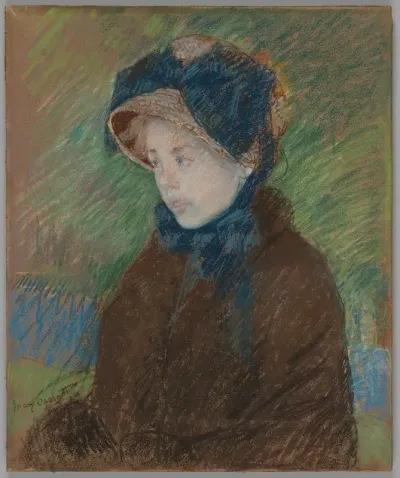 Susan In A Straw Bonnet