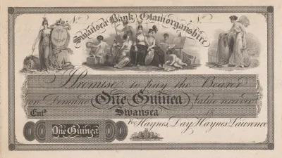 Swansea Bank Glamorganshire One Pound Note