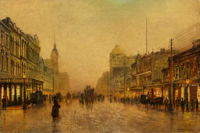 Swanston Street Melbourne
