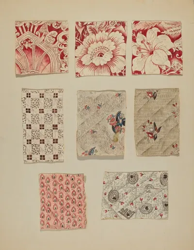 Swatches From Patchwork Quilt