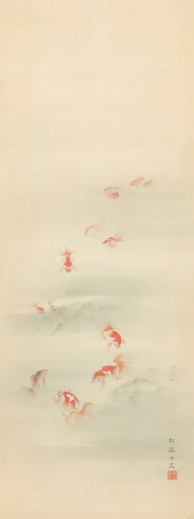 Swimming Goldfish