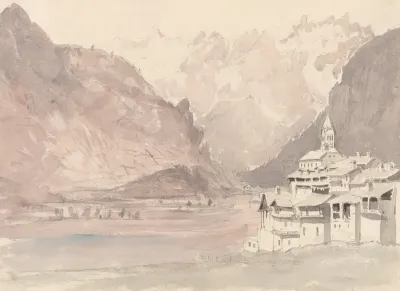 Swiss Mountain Landscape
