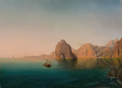 Swordfish Fishing Off Capri