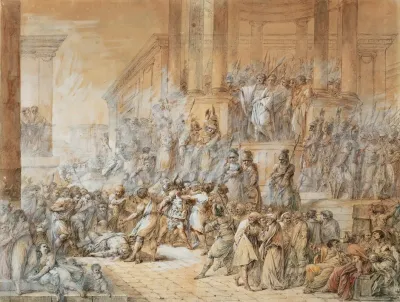 Sylla Having Freed The Centurion