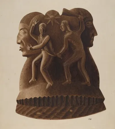 Symbolic Figure Carvings