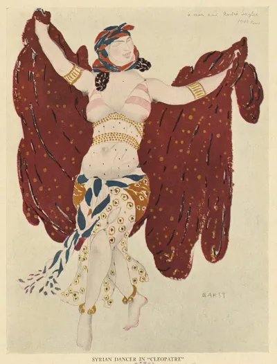 Syrian Dancer In Cleopatre