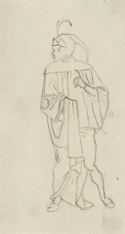 Szene Am Ausgang Der Kirche Mephisto