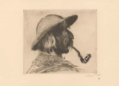 Szymon Tatar Mountaineers Head With A Pipe State Ii
