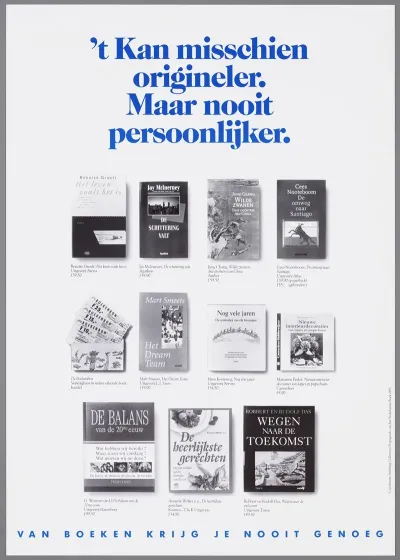 T Kan Misschien Origineler Maar Nooit Persoonlijker