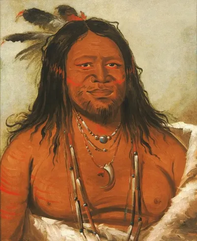 Ta Wah Que Nah Mountain Of Rocks Second Chief Of The Tribe