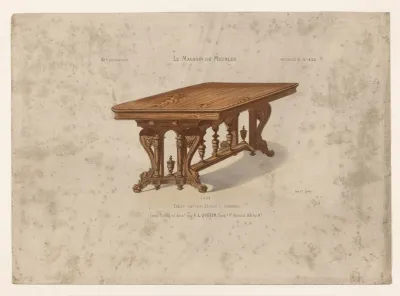Table Carree Genre Henri Ii