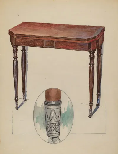 Table Console Or Card Table