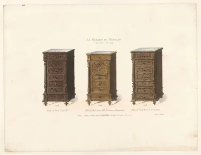 Table De Nuit Louis Xvi Table De Nuit Louis Xvi A Colonnes Noyer Et Cuivre Table De Nuit Henri Ii A Colonnes