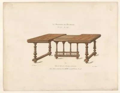 Table De Salle Avec Rallonges Interieures