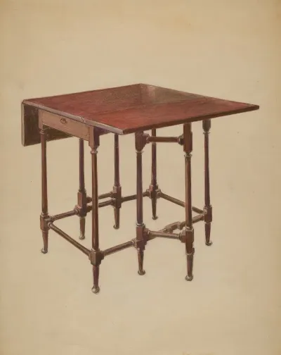 Table Drop Leaf 2