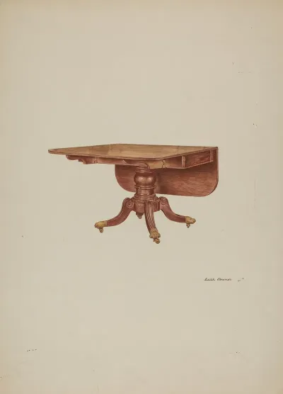 Table Drop Leaf 3