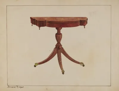 Table Pedestal 2