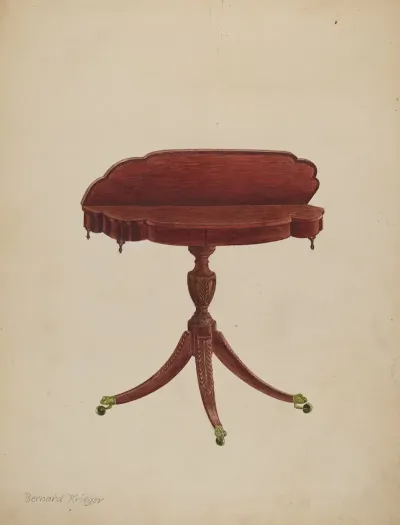 Table Pedestal 3