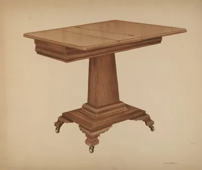 Table Pedestal 4