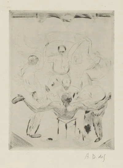 Tableau De La Boxe Illustre De 29 Gravures A Leau Forte Pl 23